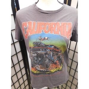Hollister Cali Go Fast Or Go Home TShirt XS Mohave Land Speed Challenge 1983